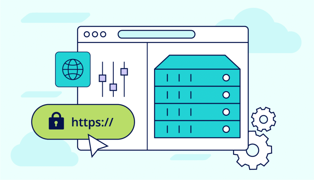 Tableau de bord hébergement web et création de site internet