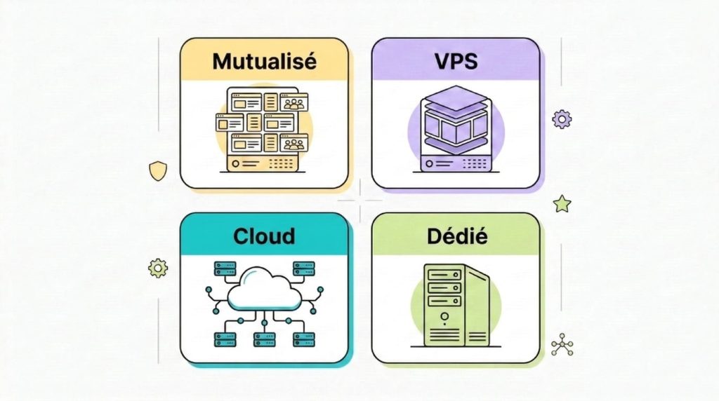 Types d'offres proposés par le meilleur hébergeur web