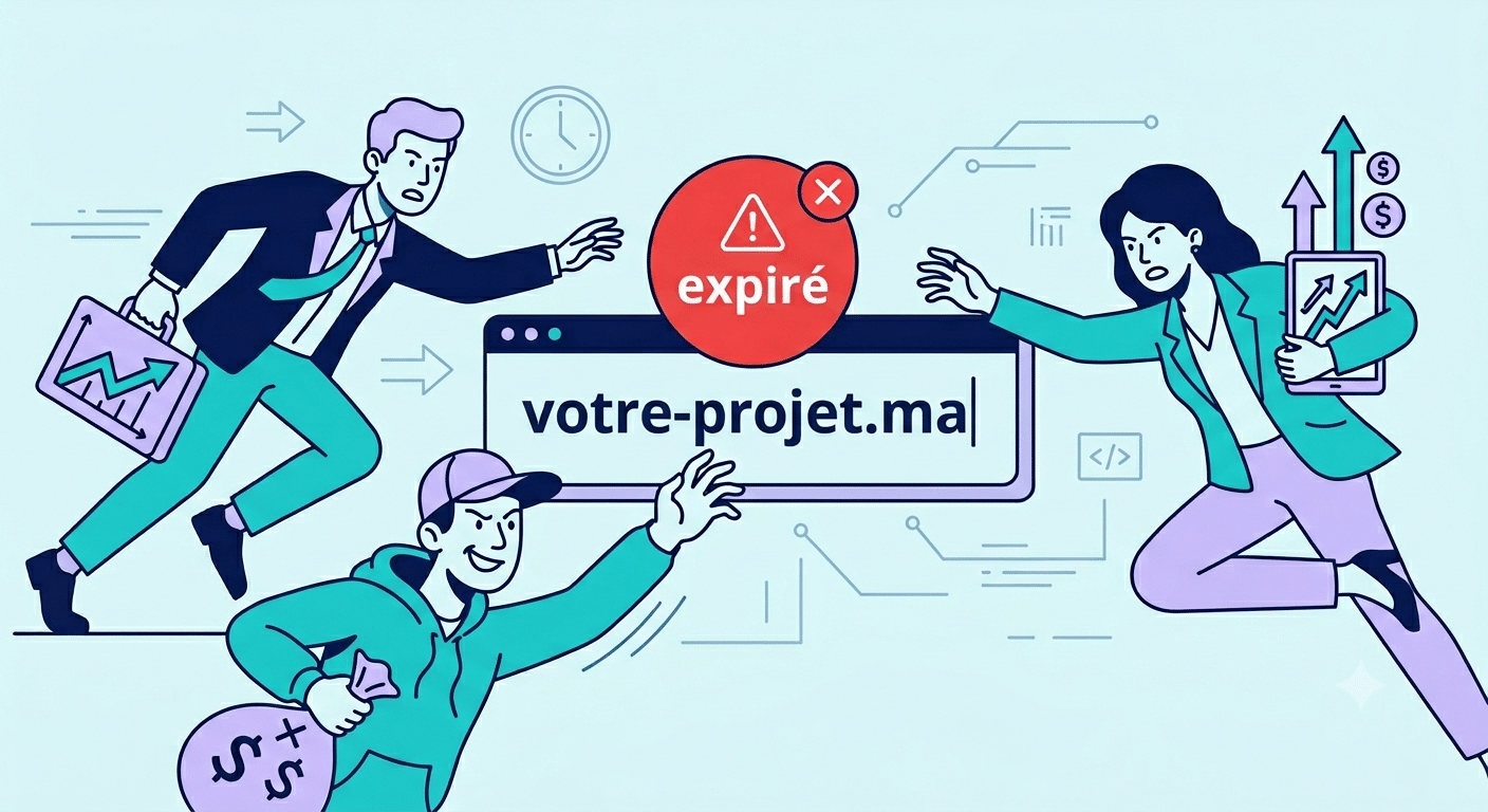 Nom de domaine expiré